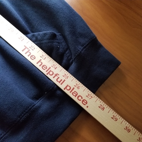 Nashville Tennessee Graphic Hoodie Sweatshirt Mens Pull Over Pockets Blue Large - Picture 11 of 12